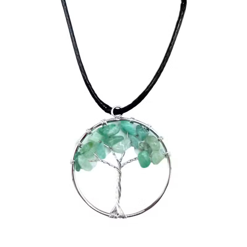 Gemstone Tree of Life Necklace