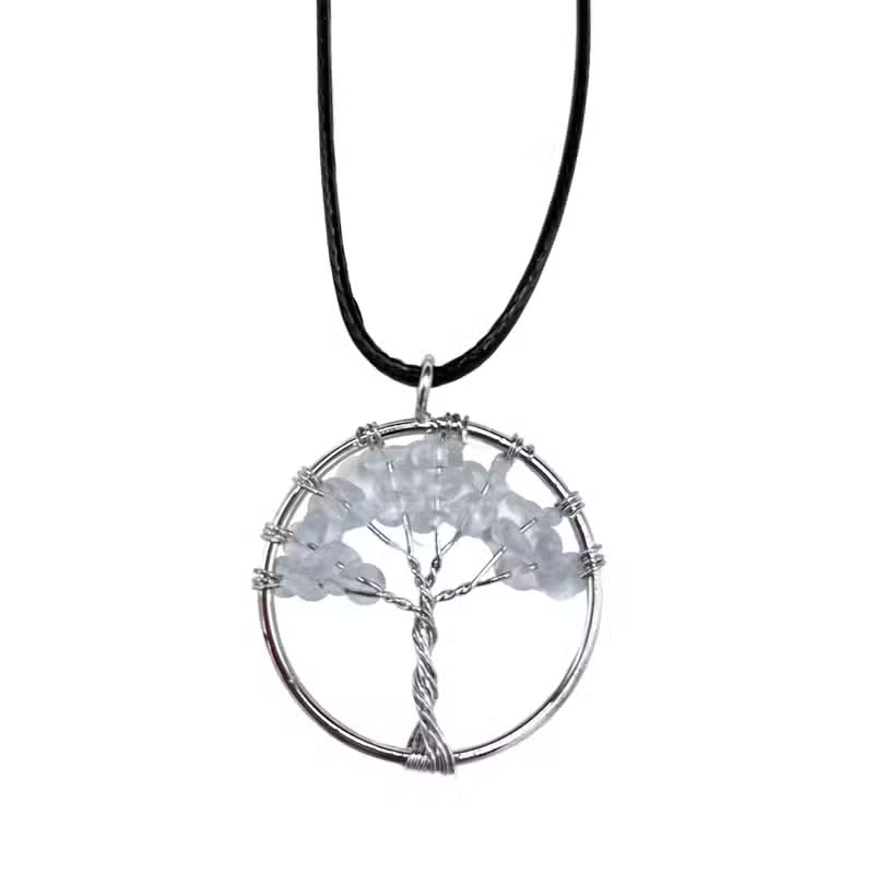 Gemstone Tree of Life Necklace