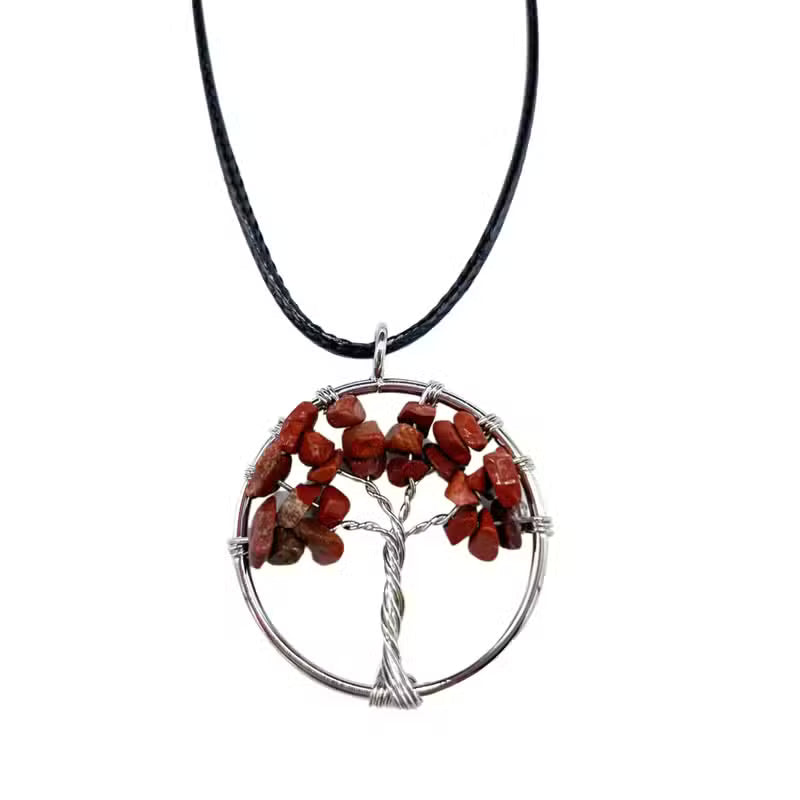 Gemstone Tree of Life Necklace