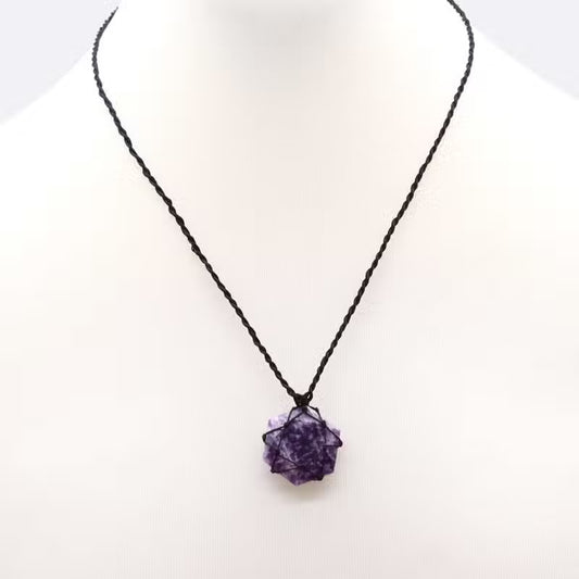 Hexagon Pendant Necklace