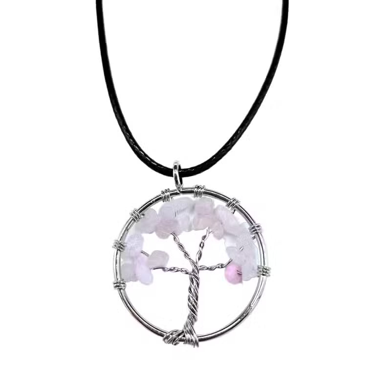 Gemstone Tree of Life Necklace